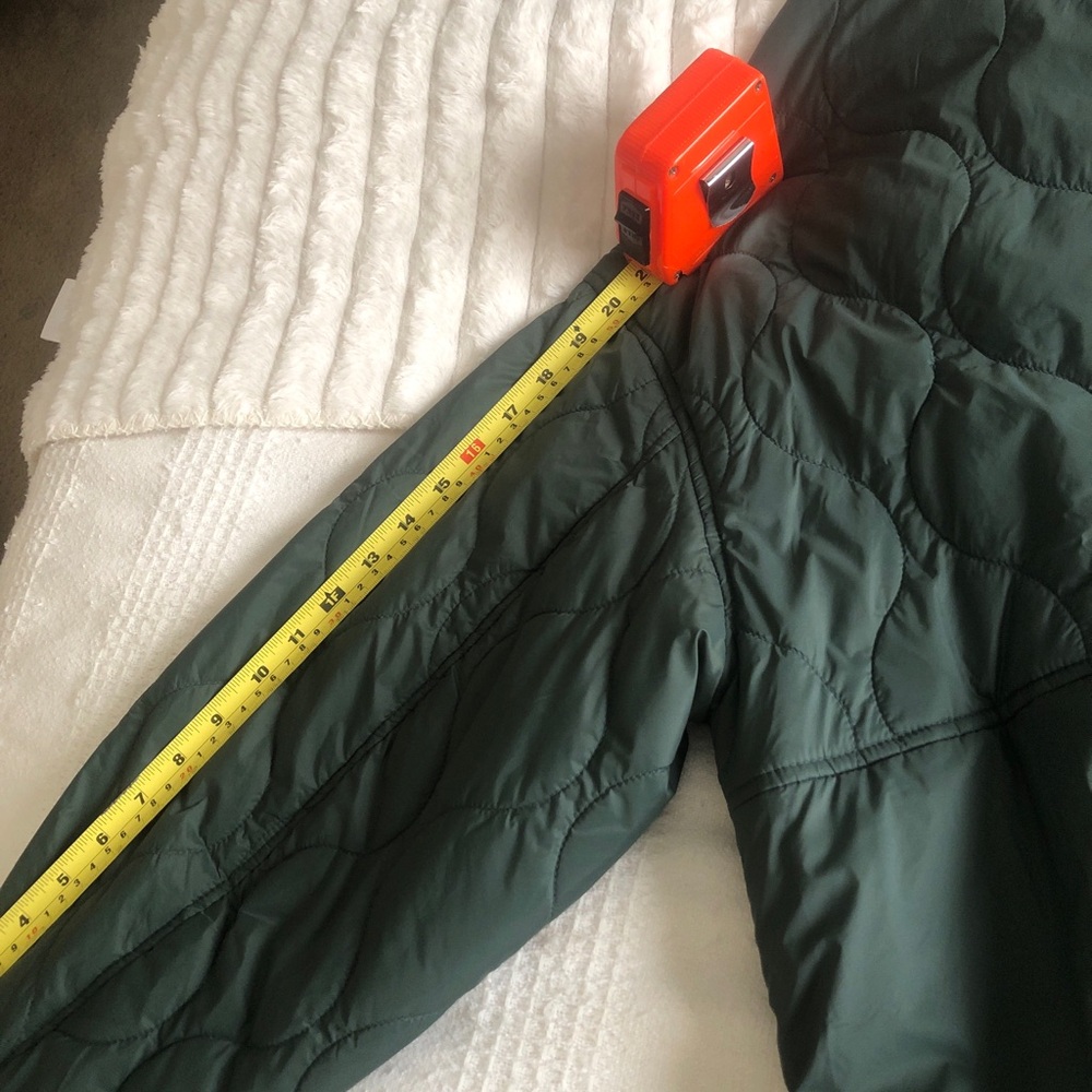 🦚Women's Green Puffer Packable Jacket NWOT - Picture 11 of 13